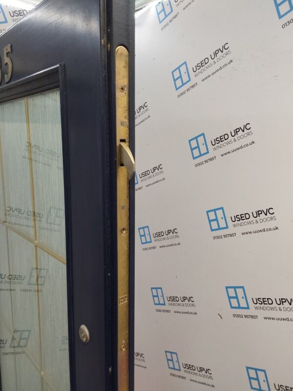 Used Dark Blue Composite Front Door 920mm x 2025mm 0424 - Image 4