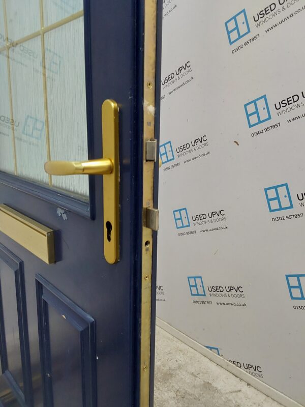 Used Dark Blue Composite Front Door 920mm x 2025mm 0424 - Image 5