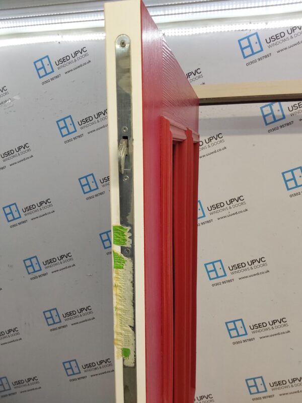 Used Red Composite Front Door 940mm x 2040mm 0330 - Image 4