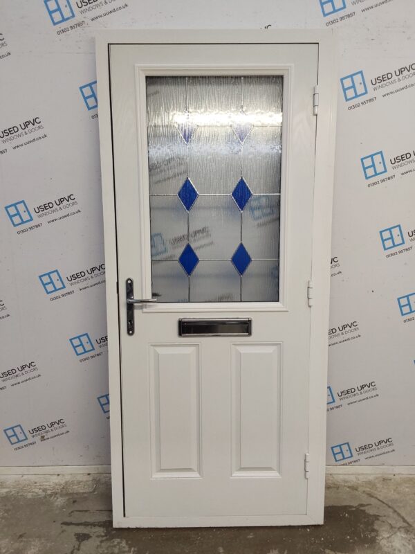 Used Anthracite Grey Composite Front Door 920mm x 2045mm (Reduce To 895mm) 0008 - Image 2