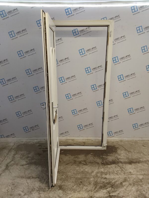 Used White Upvc Front Door 925mm x 2075mm 0039 - Image 3