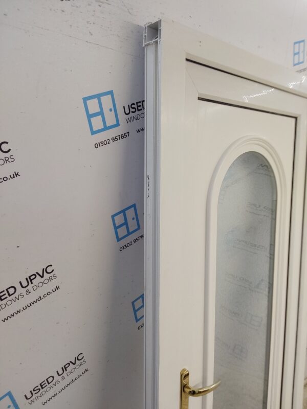 Used White Upvc Front Door 940mm x 2060mm 0764 - Image 9