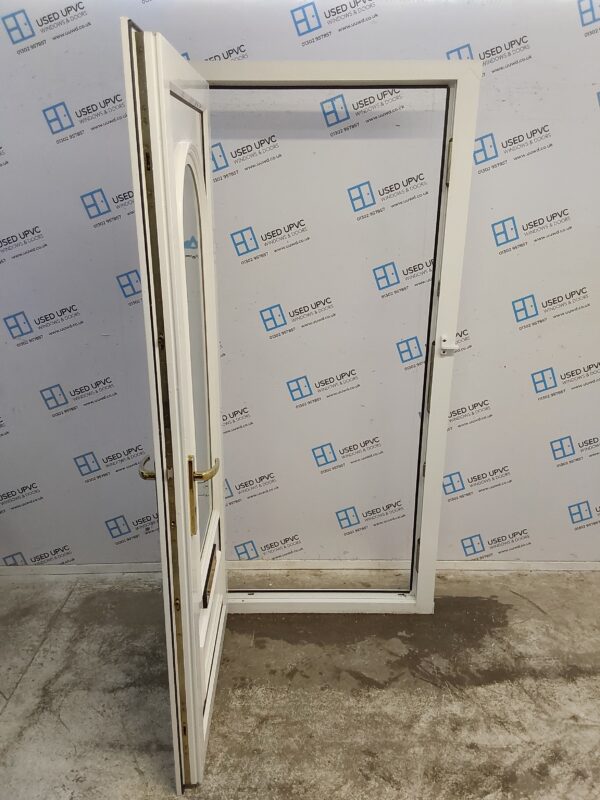 Used White Upvc Front Door 940mm x 2060mm 0764 - Image 3