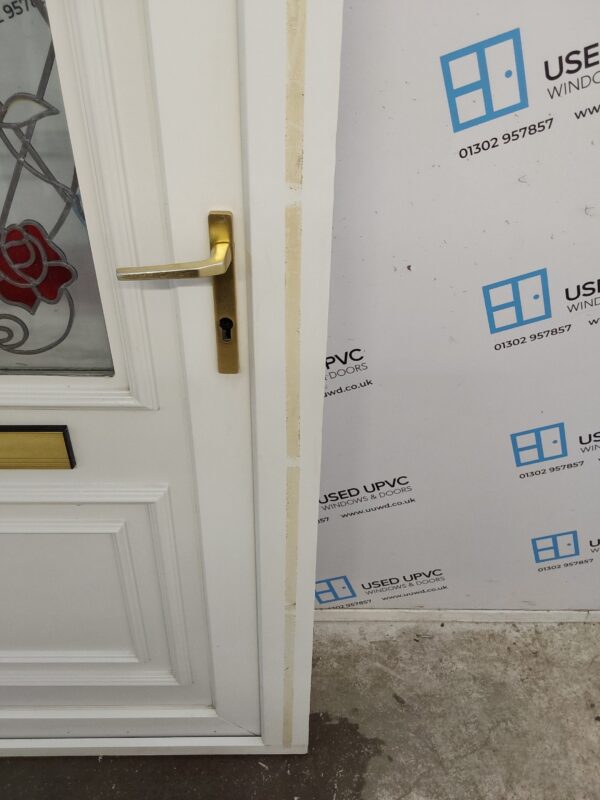 Used White Upvc Front Door 940mm x 2070mm 0583 - Image 9