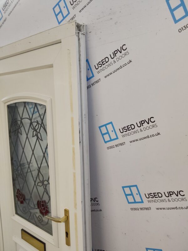 Used White Upvc Front Door 940mm x 2070mm 0583 - Image 11
