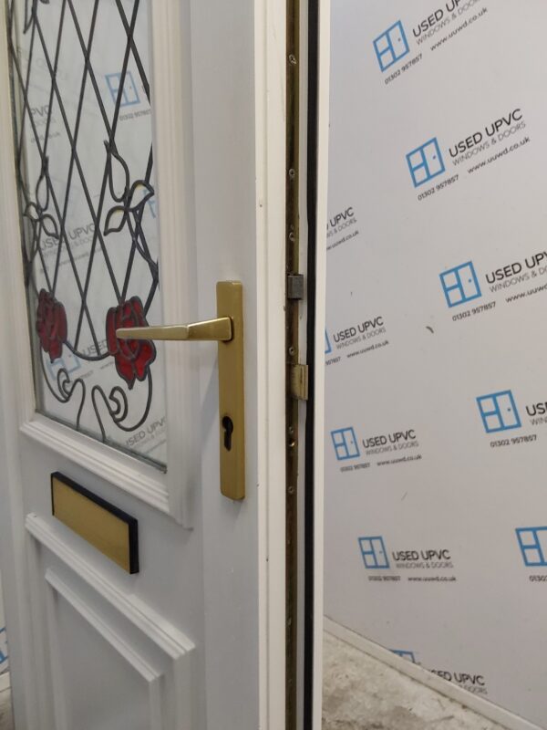 Used White Upvc Front Door 940mm x 2070mm 0583 - Image 5