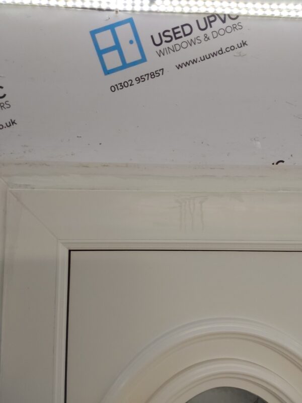 Used White Upvc Front Door 905mm x 2065mm 0136 - Image 12