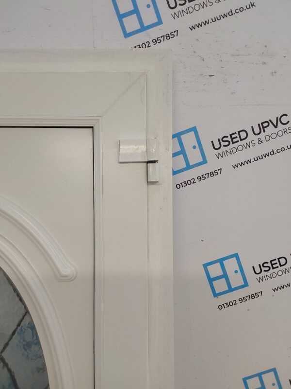 Used White Upvc Front Door 905mm x 2065mm 0136 - Image 13
