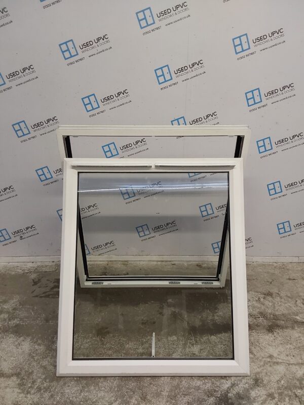 Used White Upvc Window 985mm x 1130mm LW0112 - Image 2