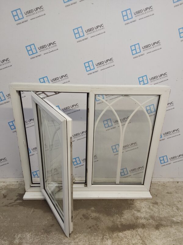 Used White Upvc Window 1360mm x 1210mm LW0120 - Image 2
