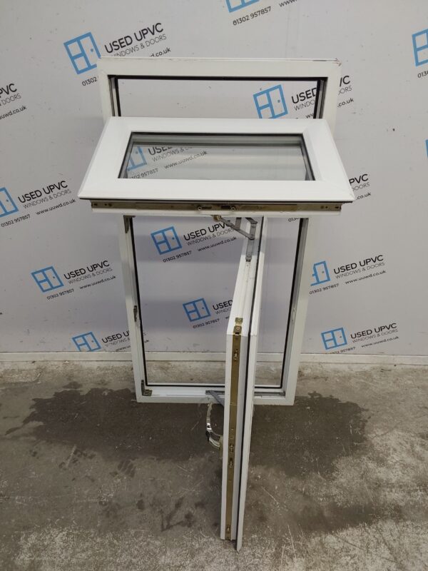 Used White Upvc Window 600mm x 1200mm W0479 - Image 2