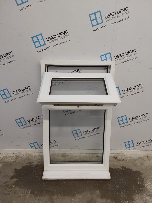 Used White Upvc Window 630mm x 1065mm C3128 - Image 2