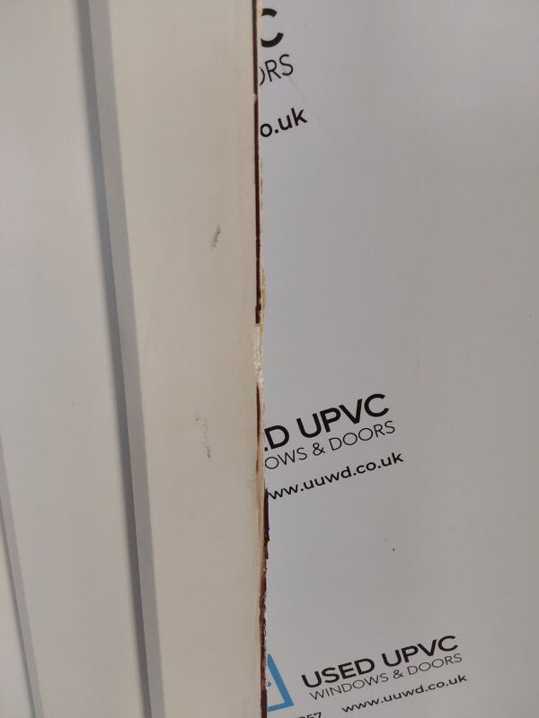 Used White Upvc Front Door And Toplight 820mm x 2505mm 0822 - Image 9