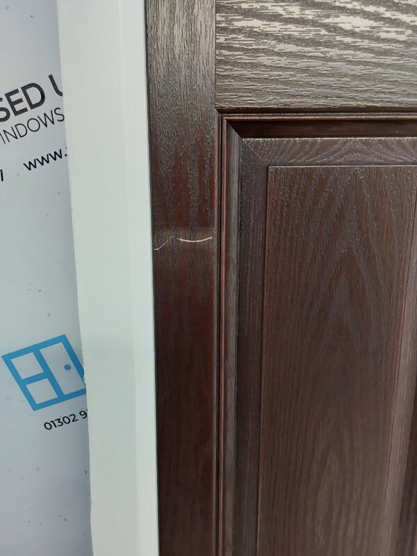 Used Brown Composite Front Door 815mm x 2070mm (Reduce To 2045mm) 0015 - Image 10