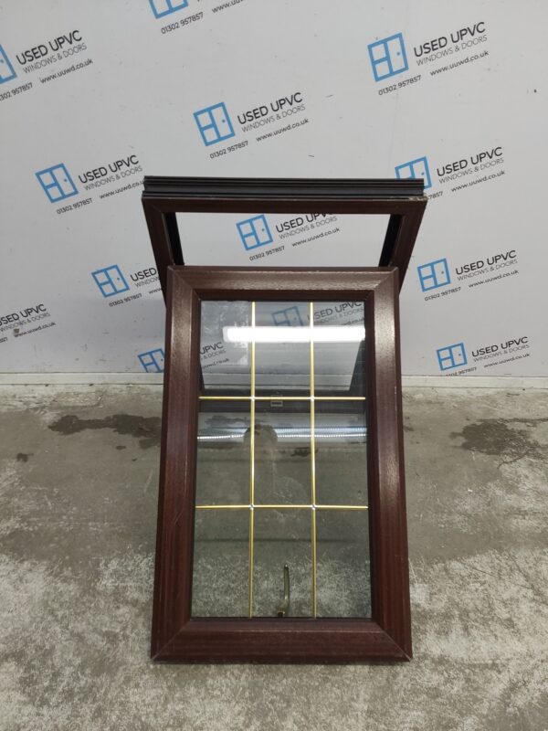 Used Woodgrain Upvc Window 600mm x 955mm C3132 - Image 2