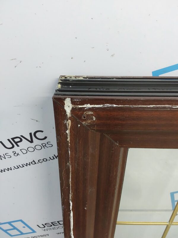 Used Woodgrain Upvc Window 600mm x 955mm C3132 - Image 4