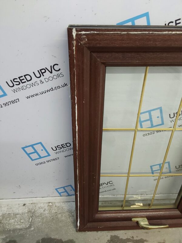 Used Woodgrain Upvc Window 600mm x 955mm C3132 - Image 6
