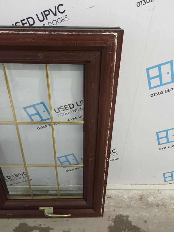 Used Woodgrain Upvc Window 600mm x 955mm C3132 - Image 7