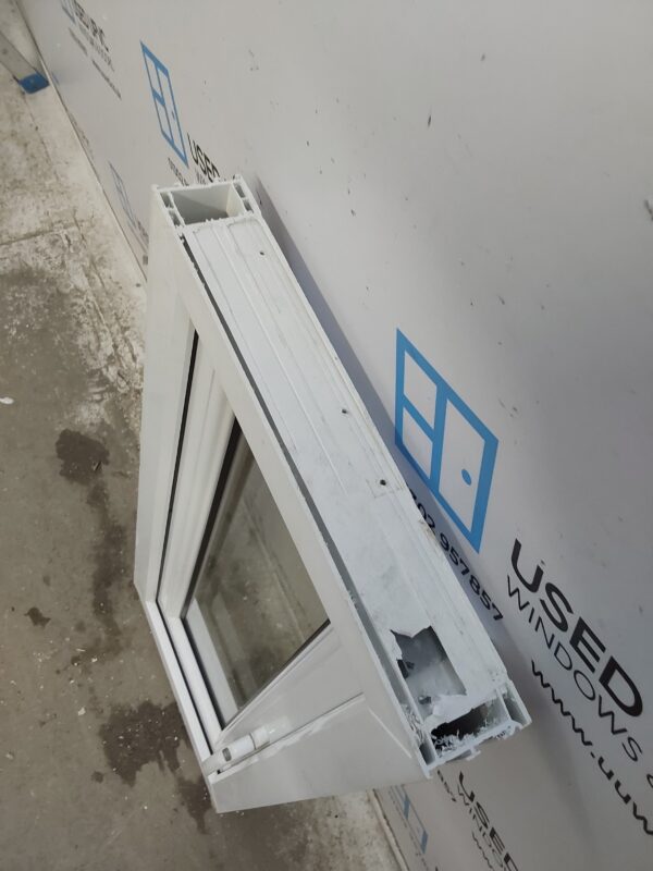 Used White Upvc Window 865mm x 385mm C3134 - Image 4
