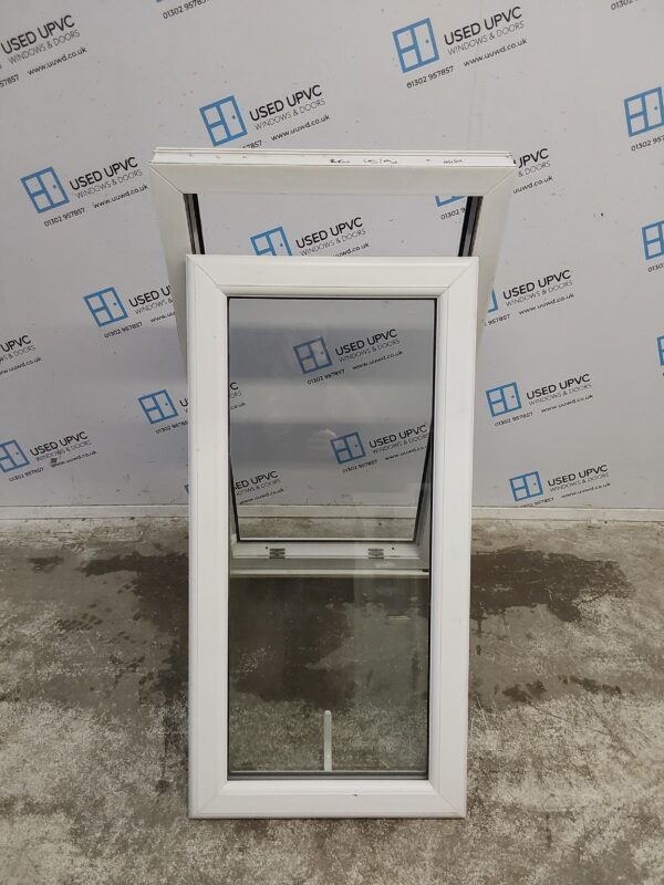 Used White Upvc Window 640mm x 1220mm C3136 - Image 2