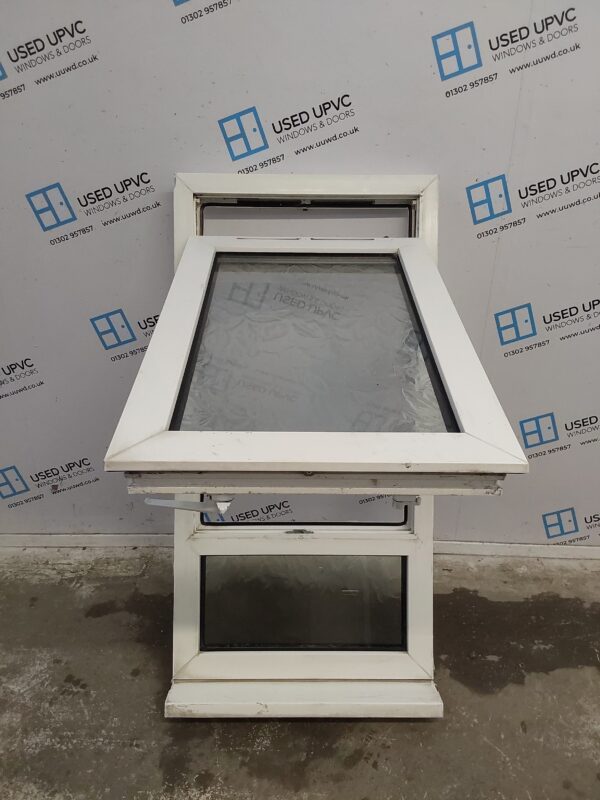 Used White Upvc Window 600mm x 1190mm C3137 - Image 2