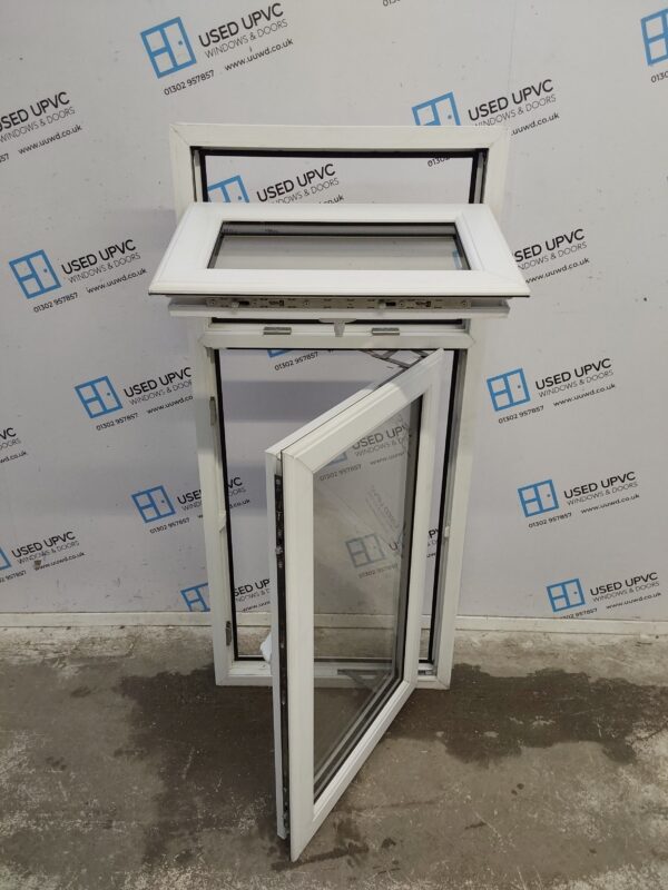 Used White Upvc Window 615mm x 1350mm C3139 - Image 2