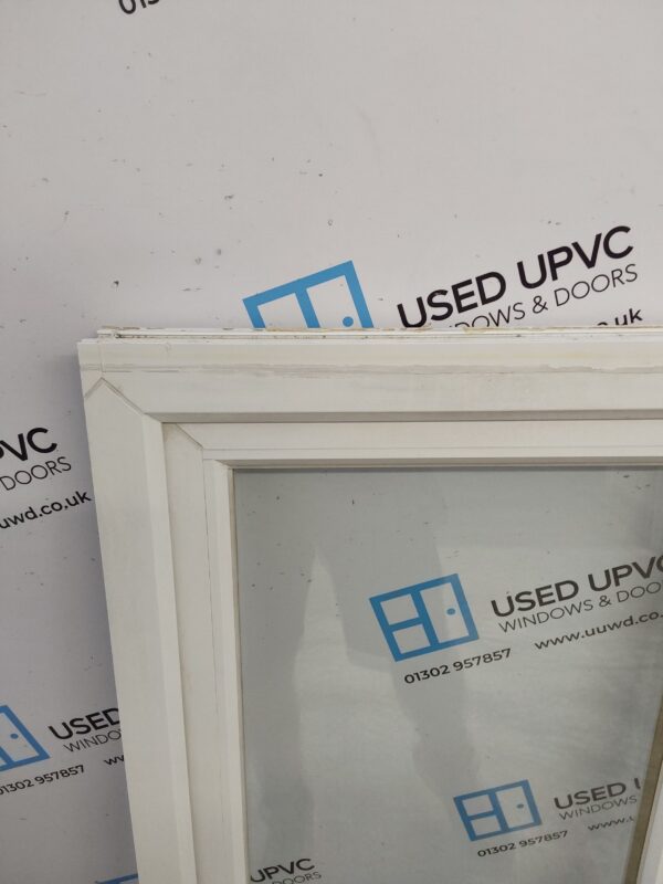 Used White Upvc Window 615mm x 1215mm C3142 - Image 6