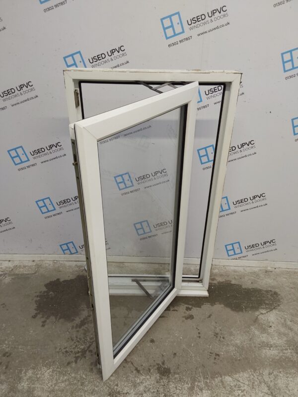 Used White Upvc Window 680mm x 1195mm C3146 - Image 2