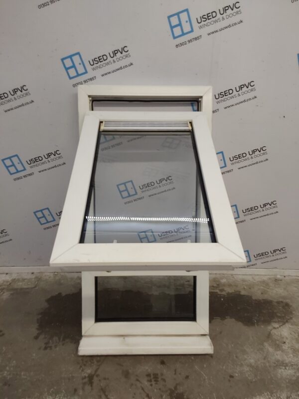 Used White Upvc Window 600mm x 1190mm C3147 - Image 2