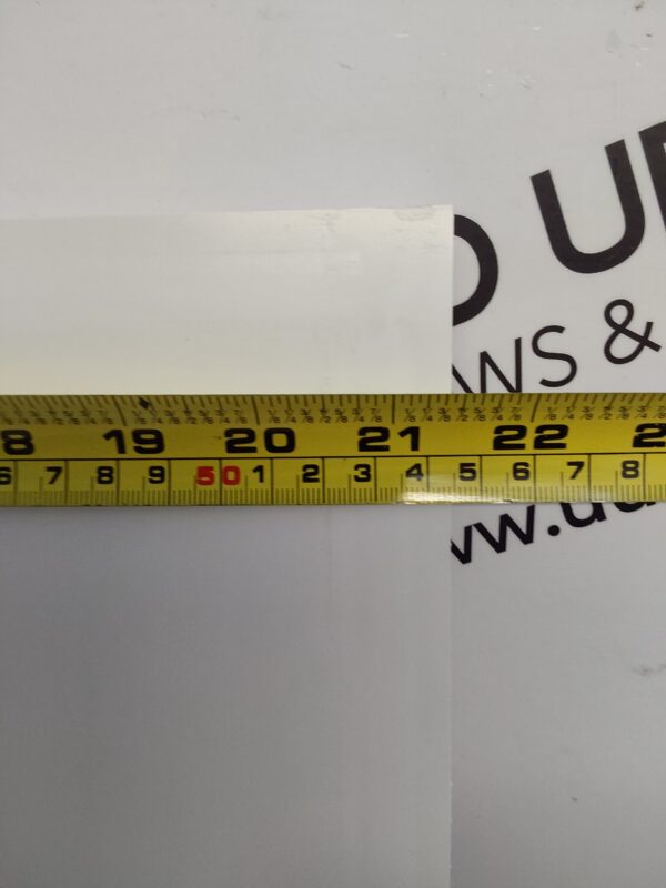 Used White Upvc Back Door Panel 545mm x 1735mm x 28mm UDP0012 - Image 2