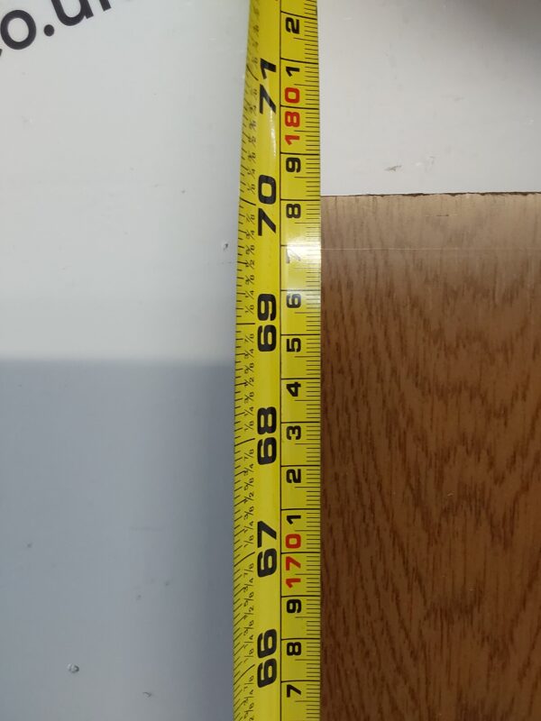 Used Oak Upvc Back Door Panel 660mm x 1781mm x 28mm UDP0022 - Image 3