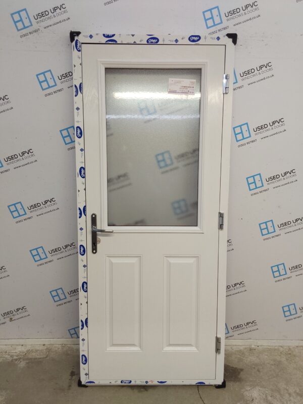 Brand New Red Composite Back Door 880mm x 2040mm ND48 - Image 2