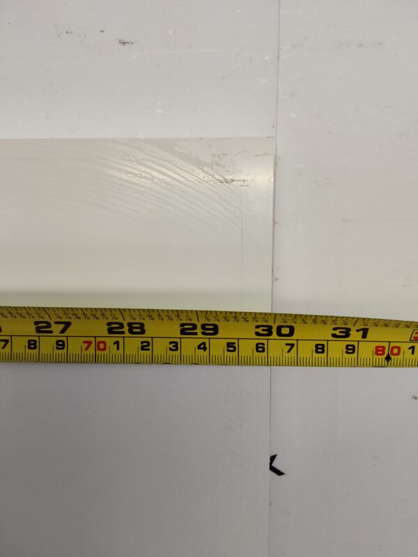 Used White Upvc Back Door Panel 761mm x 1820mm x 20mm UDP0023 - Image 2