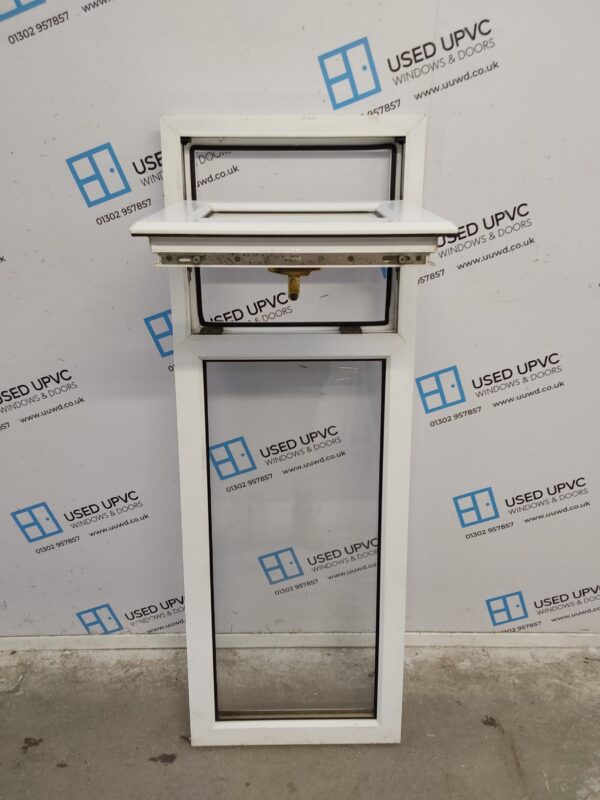 Used White Upvc Window 470mm x 1310mm C3027 - Image 2