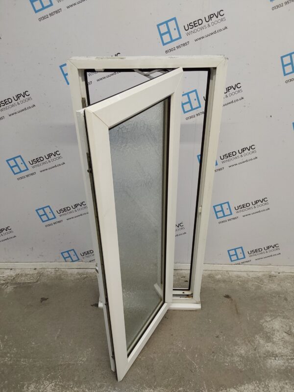 Used White Upvc Window 540mm x 1280mm C3150 - Image 2