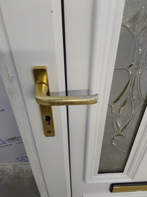 Used White Upvc Front Door 880mm x 2150mm 0627 - Image 15