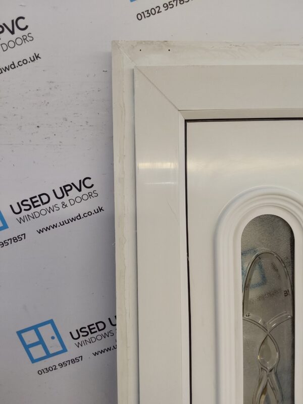 Used White Upvc Front Door 880mm x 2150mm 0627 - Image 13