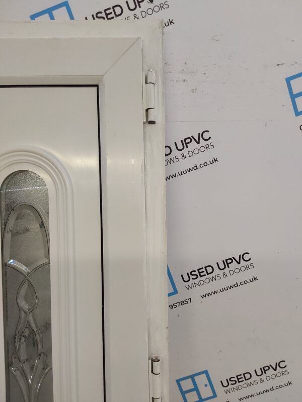 Used White Upvc Front Door 880mm x 2150mm 0627 - Image 10