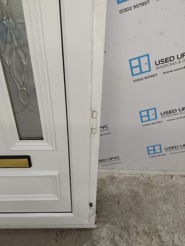 Used White Upvc Front Door 880mm x 2150mm 0627 - Image 11