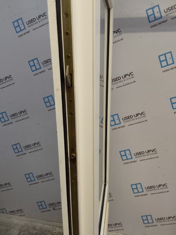 Used White Upvc Front Door 835mm x 2050mm 0612 - Image 4