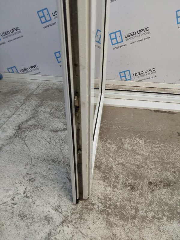 Used White Upvc French Doors 1810mm x 2090mm (Reduce To 2070mm) EA2 - Image 5