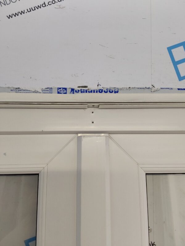 Used White Upvc French Doors 1785mm x 2055mm EA3 - Image 9