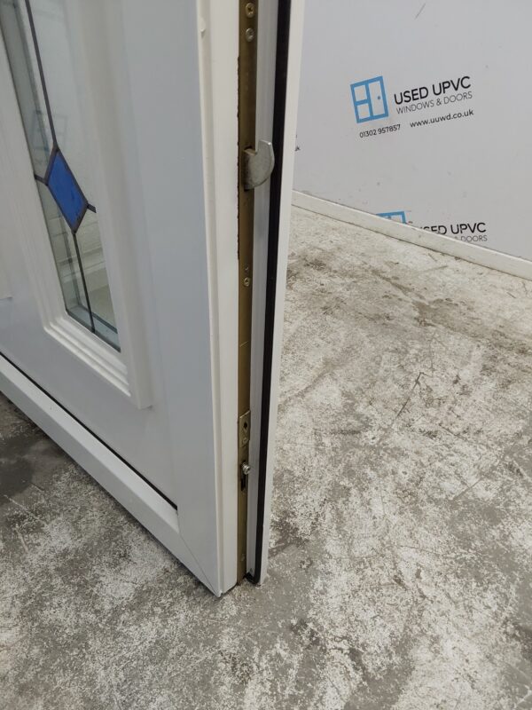 Used White Upvc Front Door 865mm x 2055mm 0023 - Image 6