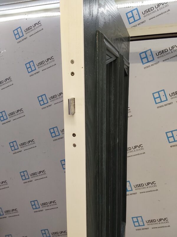 Used Dark Green Composite Front Door 935mm x 2085mm 0037 - Image 4