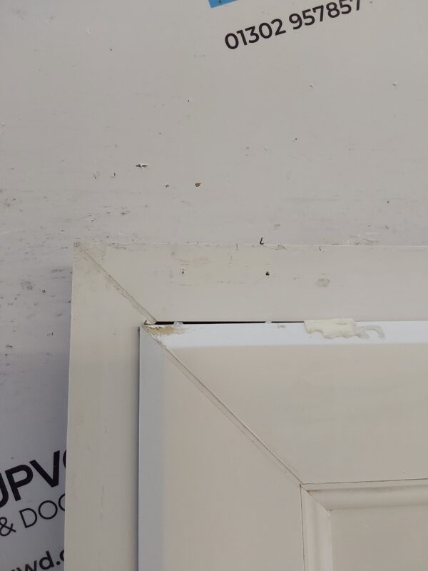 Used White Upvc Back Door 850mm x 2050mm (Reduce To 835mm) C6004 - Image 8