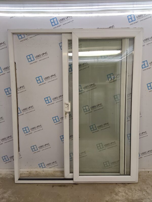 Used White Upvc Sliding Patio Doors 1800mm x 2180mm EA2 - Image 3