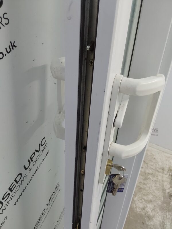 Used White Upvc Sliding Patio Doors 1800mm x 2180mm EA2 - Image 12
