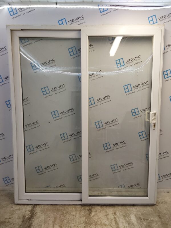 Used White Upvc Sliding Patio Doors 1800mm x 2180mm EA2 - Image 2