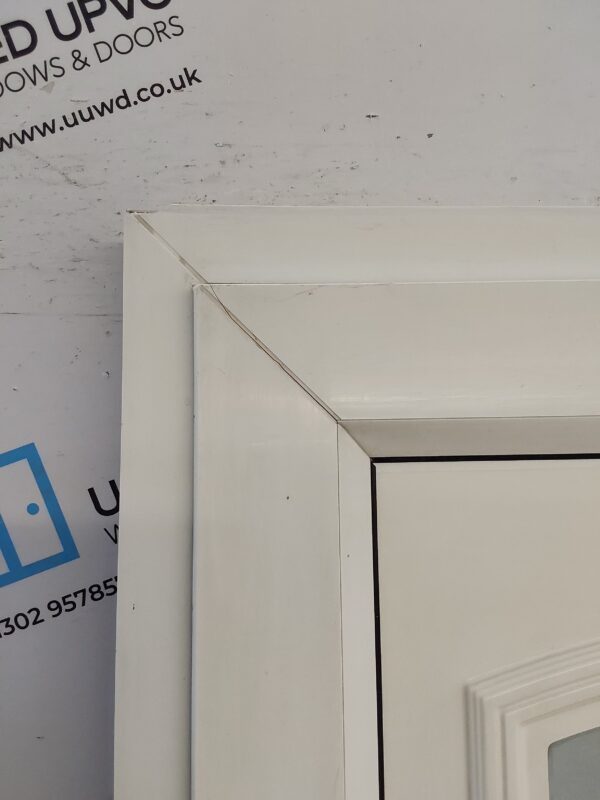 Used White Upvc Back Door 920mm x 2040mm (Reduce To 900mm) 0637 - Image 11
