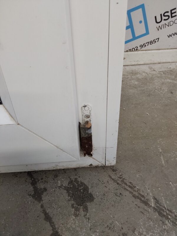 Used White Upvc Back Door 920mm x 2040mm (Reduce To 900mm) 0637 - Image 8